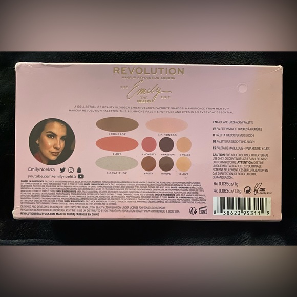 Revolution Palette: The Emily Edit-The Needs - Picture 2 of 2